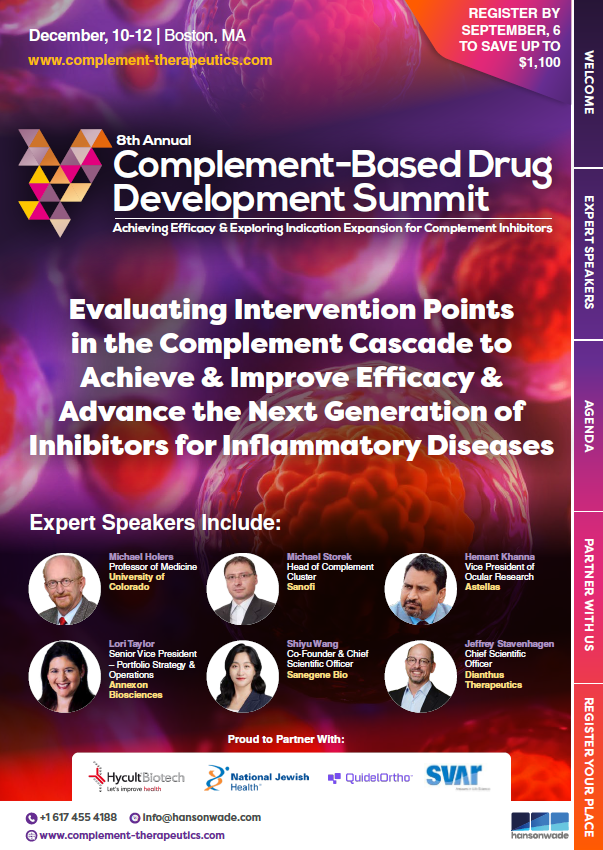 8th Complement Based Drug Development Summit